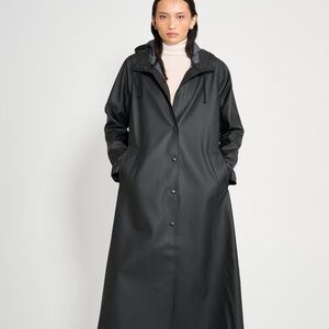 STUTTERHEIM Long Raincoat Black New!